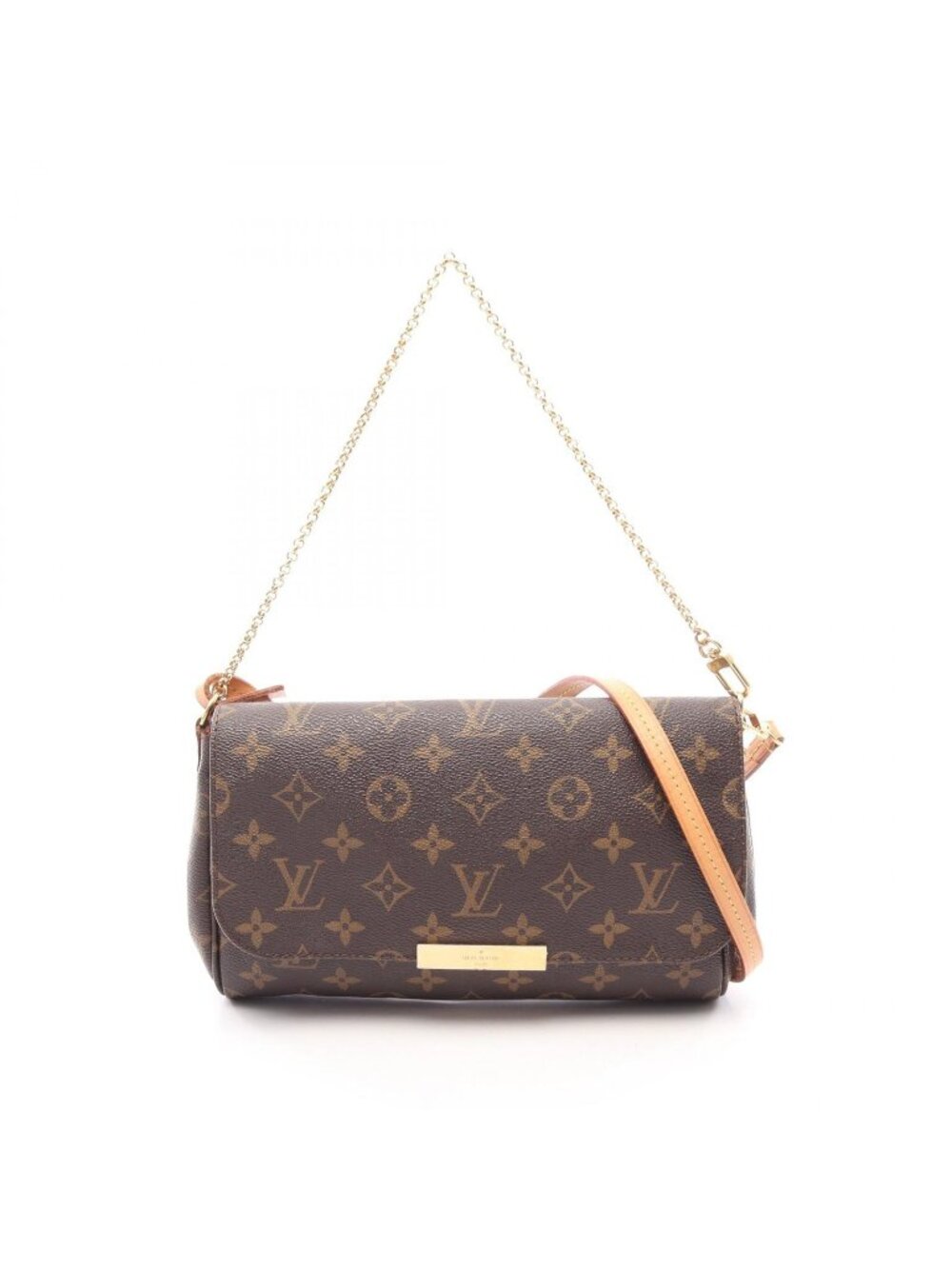 Louis Vuitton Handbag Favorite MM Monogram Leather